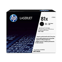 HP 81X High Yield Black Original LaserJet Toner Cartridge