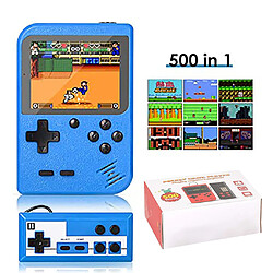 Rétro mini console de jeu vidéo tenue dans la main 500 jeux classiques intégrés pour les enfants @7e Edition1