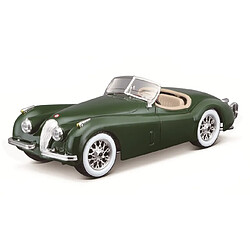 Universal 1: 24 1951 1951 Jaguar XK 120 Coupe en alliage de course en alliage voiture de luxe moulée sous pression chariot à traction modèle jouet collection cadeau | Voiture jouet moulée sous pression.(Vert)