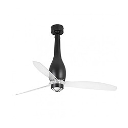 faro Plafonnier ventilateur Eterfan Acier,diffuseur Verre 67,4 Cm