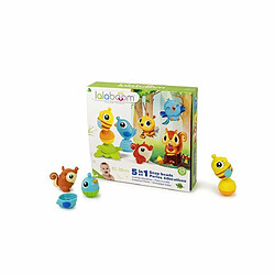 Jeu d éveil Lalaboom Coffret 3 animaux 8 perles et accessoires 25 pièces