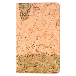 Wewoo Housse Étui jaune pour Samsung Galaxy Tab A 10.1 / T580 Carte Texture horizontale Flip en cuir avec titulaire et fentes cartes portefeuille, livraison de aléatoire