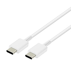 Câble USB-C vers USB-C 60W Charge et Synchronisation 1m Original Samsung Blanc