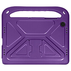 Avizar Coque Antichoc Enfant pour Samsung Tab A9 Plus avec Poignée et Support Violet