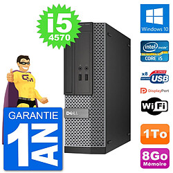 PC Dell Optiplex 3020 SFF i5-4570 RAM 8Go Disque Dur 1To Windows 10 Wifi - Occasion