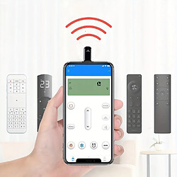 SANAG Mini Telecommande Universelle Pour Smartphone Infrarouge Contrôleur Infrarouge Pour Telephone Android Contrôleur Tout-En-Un Air Conditionne Tv Dvd(Connecteur Micro Usb)