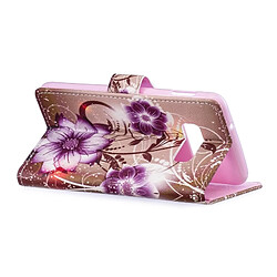 Wewoo étuis en cuir Coque Housse Étui à rabat horizontal avec motif Lotus pour Galaxy S10e, porte-cartes et pas cher