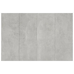 Acheter vidaXL Tête de lit Gris béton 120x1,5x80 cm Bois d'ingénierie