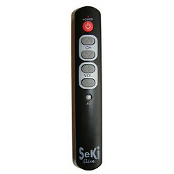 Seki Slim Télécommande universelle avec fonction d'apprentissage Noir Import Allemagne