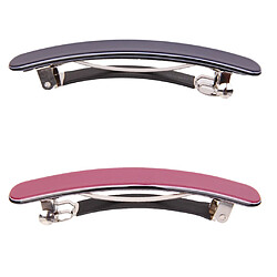 2x Pince Barette Acrylique Épingle À Cheveux Pin Barrette Accessoire Fille