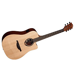 LAG T170DCE - Guitares Folk Tramontane 170 - Dreadnought Cutaway Cutaway Electro