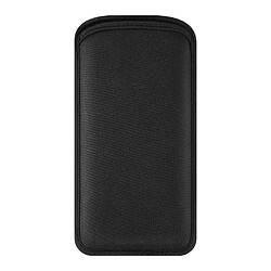 Avizar Etui Chaussette Smartphone Tissu Imperméable Intérieur Soft-touch Noir