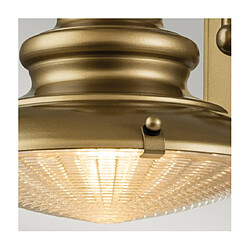 Elstead Lighting Applique murale extérieur Redding Verre,Aluminium Bronze vieilli peint