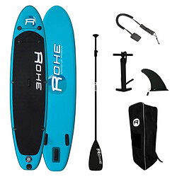 Stand Up Paddle Gonflable PACIFIC ROHE - 10'6'' (320cm) 30'' (76cm) 6'' (15cm) avec Pompe, Pagaie, Leash et Sac de transport