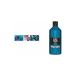 Marabu Peinture acrylique Acryl Color, 500 ml, noir 073 ()