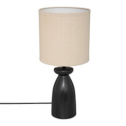 Atmosphera, Createur D'Interieur Lampe droite Margot H44cm noir - ATMOSPHERA