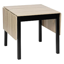 Avis Five Simply Smart Table extensible 2 à 6 places en bois - Beige et noir