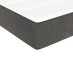 Acheter Maison Chic Matelas de lit à ressorts ensachés, Matelas doux Gris foncé 100x200x20 cm -GKD43083