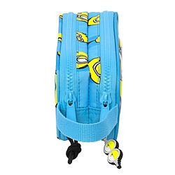 Trousse Fourre-Tout Double Minions Minionstatic Bleu (21 x 8 x 6 cm)