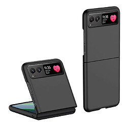 Htdmobiles Coque pour Motorola Razr 40 5G - housse etui silicone gel fine - NOIR