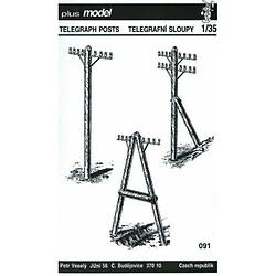 Telegrafenmasten - 1:35e - Plus model