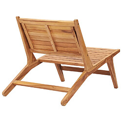 Avis vidaXL Chaise de jardin Bois de teck solide