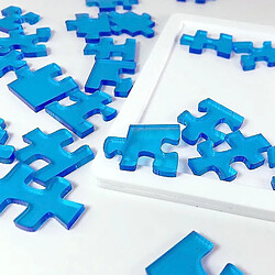 Universal Puzzle Puzzle Blanc Plastique Dur Complexe Logique QI QI Cerveau Bande-annonce Jeu de mise en forme Puzzle Jouets