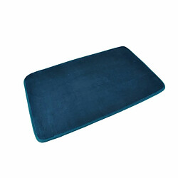 Paris Prix Tapis de Bain Microfibre Vitamine II 45x75cm Bleu Canard