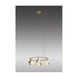 Luminaire Center Suspension LED Shell Or