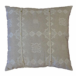 Paris Prix Coussin Déco Jacquard Mathis 40x40cm Noisette