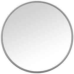 Miroir mural Alexandra House Living Argenté Plastique 5 x 69 x 70 cm Rond