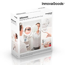 Dealmarche Mizoom InnovaGoods - Miroir grossissant LED