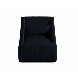 Lisa Design Onyx - fauteuil - en velours côtelé pas cher