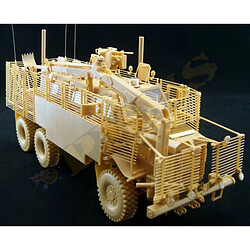 Avis Bronco Models Maquette Véhicule Buffalo 6x6 Mpcv W/slat Armor & Spaced Armor Version