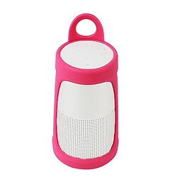 Wewoo Housse de protection portable haut-parleur Bluetooth gel de silice pour BOSE Soundlink Revolve + Rose Red