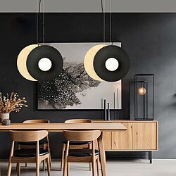 Acheter EPIKASA Suspension Soho, Noir, Acier, 126x120x5 cm