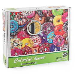 Universal Puzzle donut puzzle, casse-tête pédagogique de décompression, décoration murale 1000 pièces pas cher