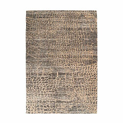 Paris Prix Tapis Tissé Vintage à Poils Plats Davio Beige 160 x 230 cm