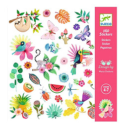 Djeco Stickers Papier Paradise 160 pieces