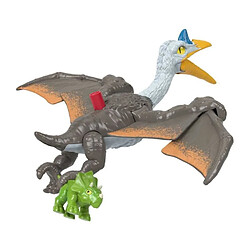 Fisher Price QUETZALCOATLUS BAT DES AILES - FISHER-PRICE - HML44 - FIGURINE IMAGINEXT JURASSIC WORLD pas cher