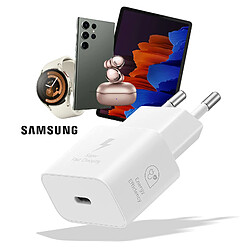 Avis Chargeur secteur blanc Samsung USB-C 25W