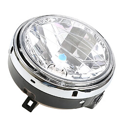 Moto Chrome Lampe Halogène Phare Avant Feux Eclairage Optique Pour Honda CB400 CB500 CB1300