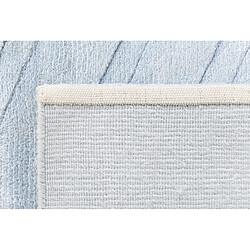 Avis Vidal Tapis de couloir en laine 297x81 bleu Darya