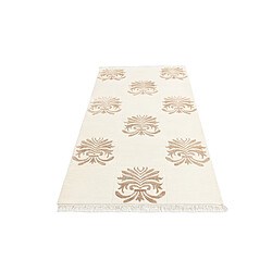 Avis Vidal Tapis de laine 201x99 beige Darya