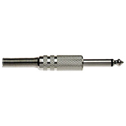 STAGG Fiche Jack 6.35mm Mâle Métallisée