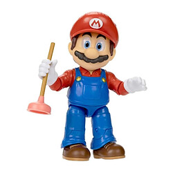 Jakks Pacific SUPER MARIO MOVIE - Figurines de collection Mario Solid - 13 cm - JAKKS - 491172