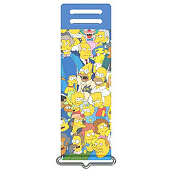 pasek samsung gp-tof711ho3yw do etui silicone cover z paskiem z flip3 simpsons niebieski/blue