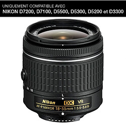 NIKON Objectif AF-P DX NIKKOR 18-55 mm f/3.5-5.6G VR