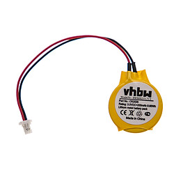 vhbw Pile BIOS remplacement pour CR2025W pour ordinateur portable (200mAh, 3V, Li-Mn)