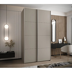 Abiks Meble Armoire à portes battantes Lux 1 245,5/140/64 2 portes